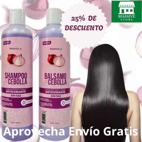 Shampoo + Balsamo De Cebolla Alopecia