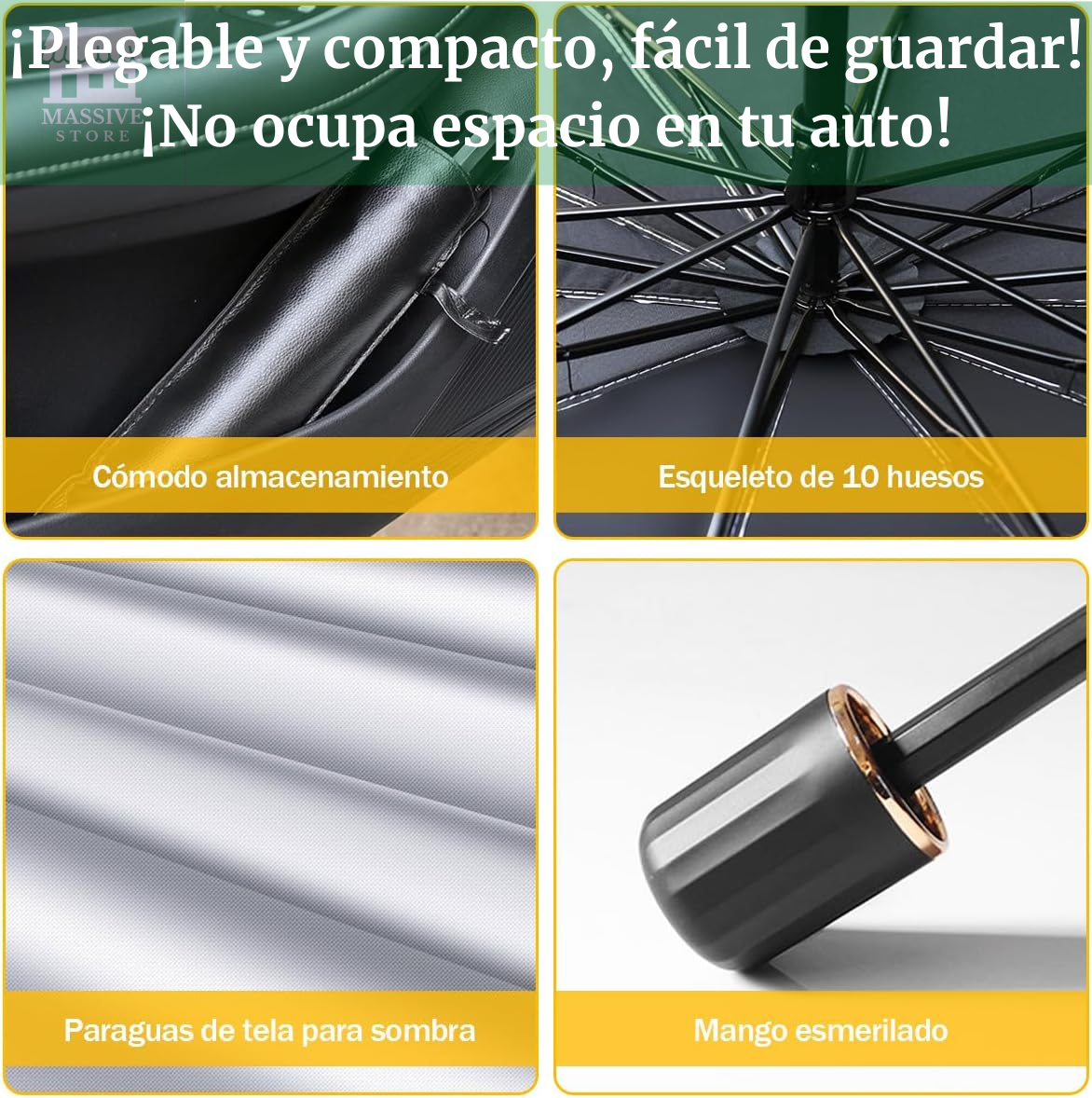 SunCar Pro: Parasol Plegable para auto