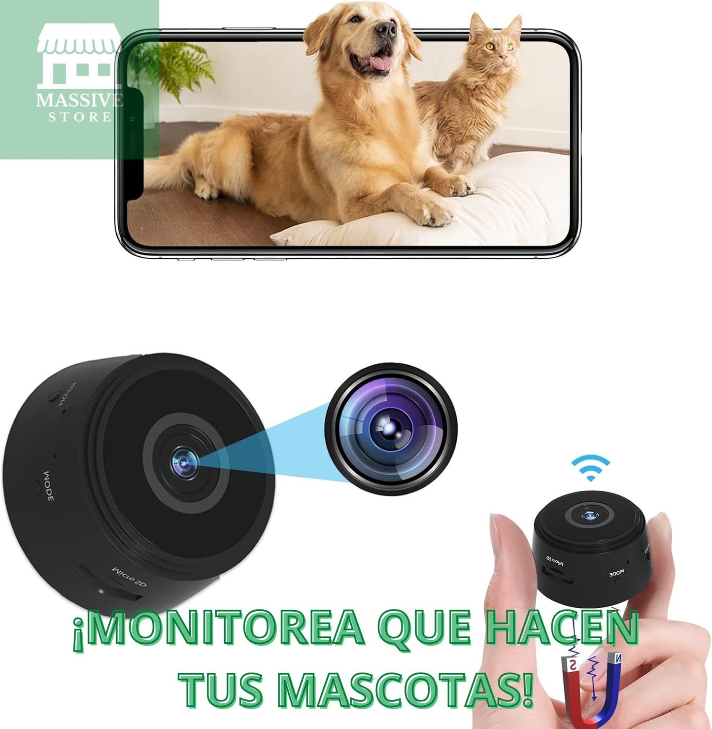 MINI CAMARA DE SEGURIDAD