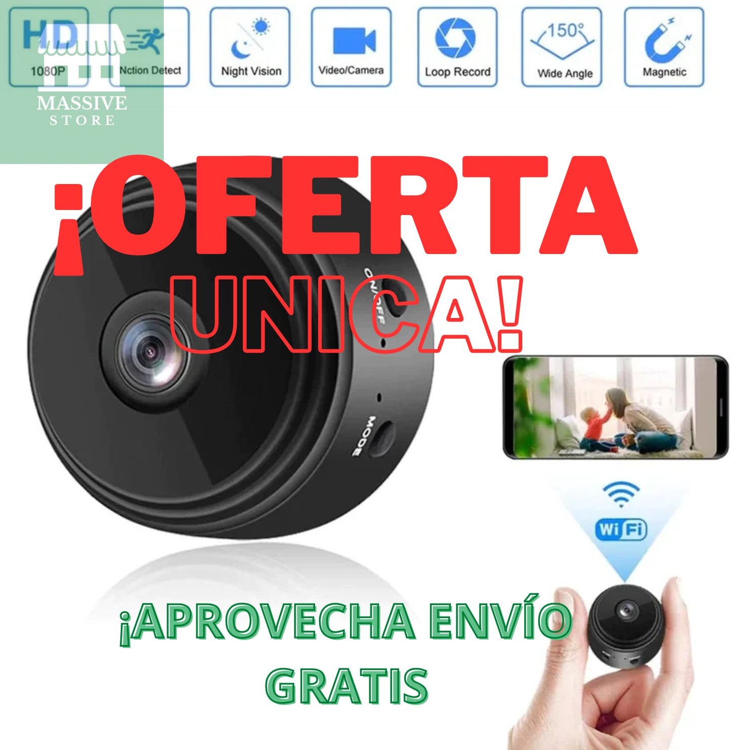 MINI CAMARA DE SEGURIDAD
